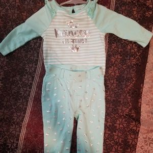 Long sleeve onesie and pants